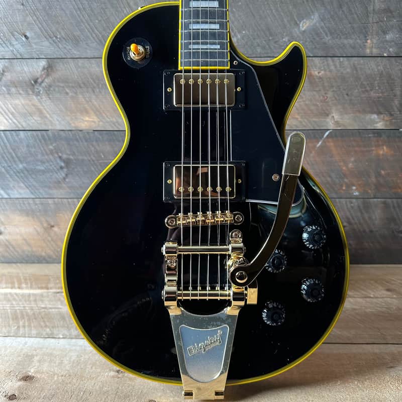 Epiphone Joe Bonamassa 1959 Les Paul Custom 9.55LBS - Antique Ebony 25091523571 image 1