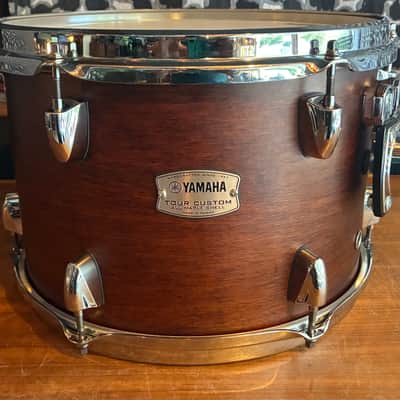Yamaha Tour Custom Bop Shell Pack in Chocolate Satin (18x14, 14x13, 12x8) with Gator Protector Bags image 14