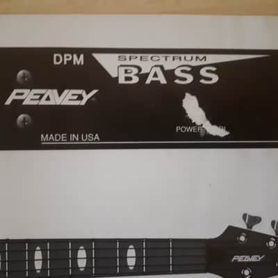 Peavey Spectrum Bass Digital Phase Modulation Synthesizer User's Guide 1992 image 2