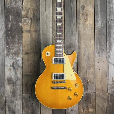 1958 Les Paul Standard Reissue VOS Lemon Burst Gibson image 1