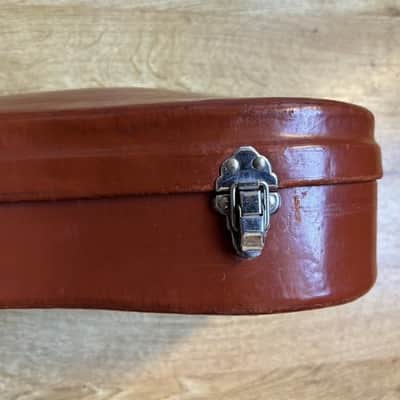 Genuine Leather violin case 4/4  1960-80’s  - Genuine leather image 16
