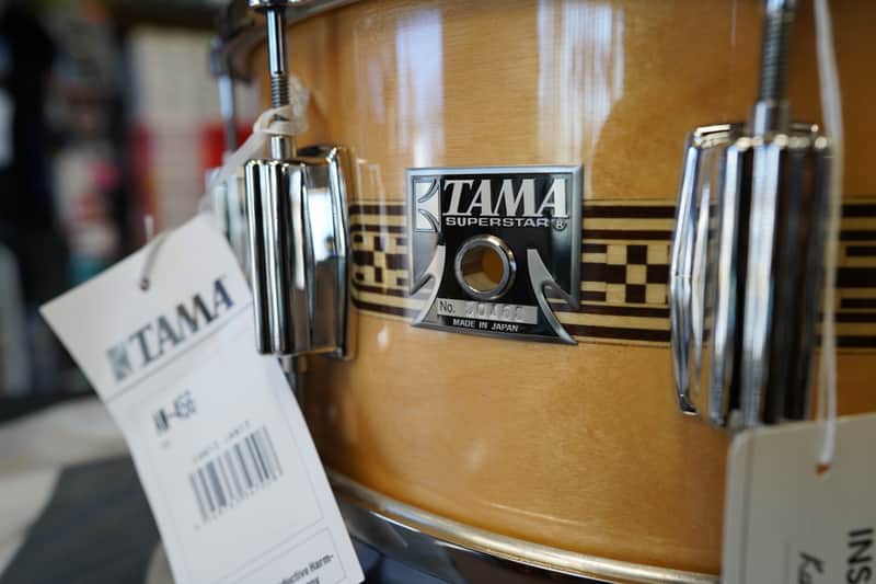 -TAMA/JAPAN 50th Limited Superstar Mastercraft Artwood Re-Issue 6.5 x 14" Artwood Pure Birch Snare Drum image 1