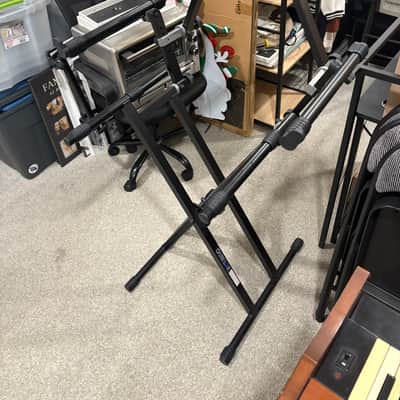 Quik-Lok QL-623 Heavy Duty Keyboard Stand 2020s - Black image 3