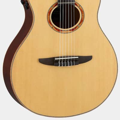 Yamaha NTX3 NT, Nylon String Acoustic-Electric Classical Guitar with Case - Natural image 2