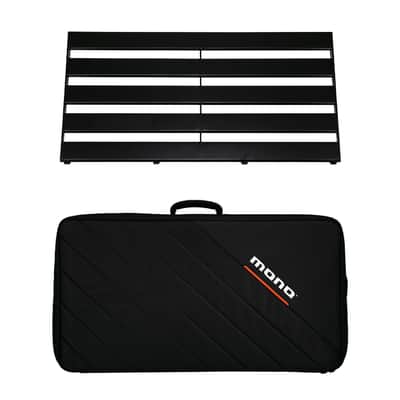 MONO Pedalboard Rail Large Black + Stealth Pro Accessory Case image 1