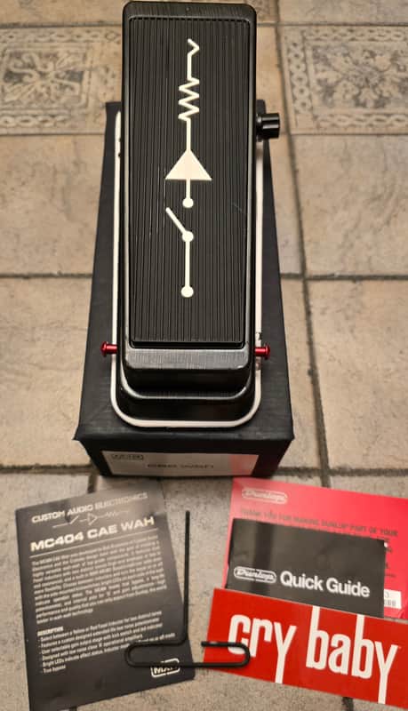 Dunlop MC404 CAE Custom Audio Electronics Wah 2010 - Present - Black