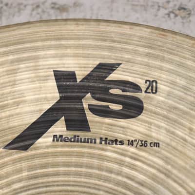 Sabian 14" XS20 Medium Hi-Hat Cymbals (Pair) image 15
