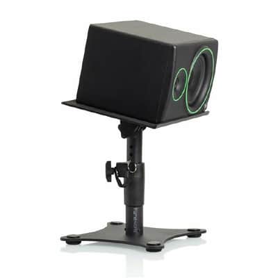 Gator Frameworks Adjustable Desktop Studio Monitor Stand (single) image 2