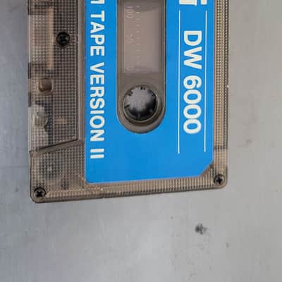 Vintage - Original Preload Programs Cassette for DW-6000