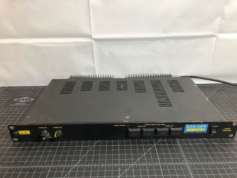 Seymour Duncan Ktg-2075 Stereo Power Amp King Tone Generator As Is image 1