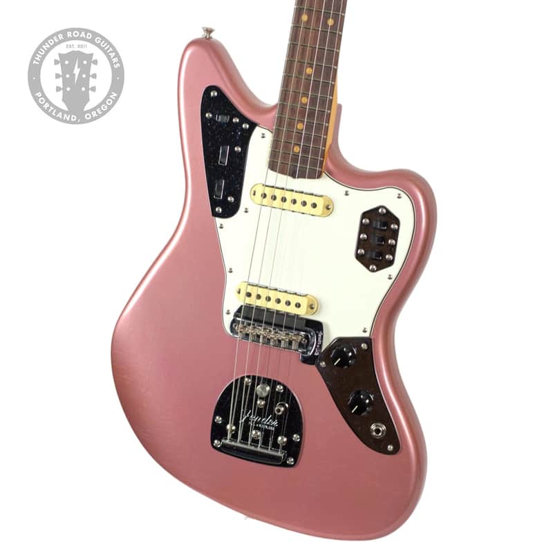 New Fender Custom Shop Limited Edition '63 Jaguar Journeyman Aged Burgundy Mist Metallic #CZ575847