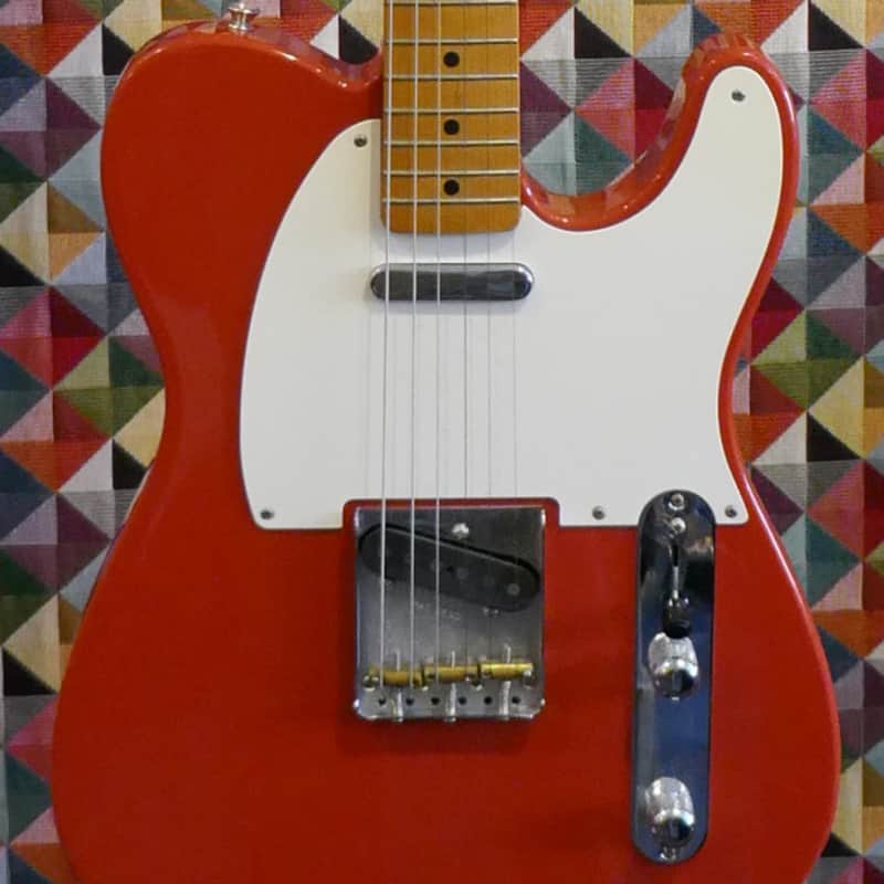Fender Vintera 50s Tele 2019 - Fiesta Red image 1