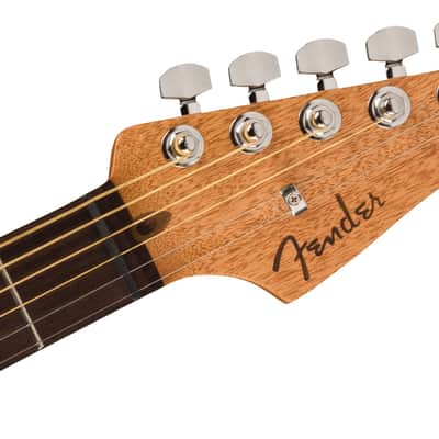 Mint Fender Acoustasonic Player Jazzmaster Acoustic-electric Guitar - Shell Pink 0972233156 2023 image 4