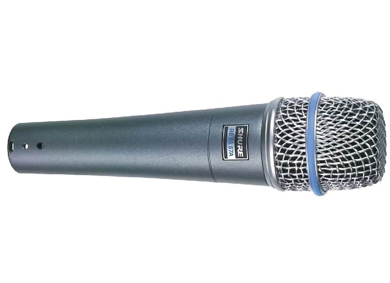 Shure BETA 57A Supercardioid Dynamic Instrument Microphone  - Blue image 1