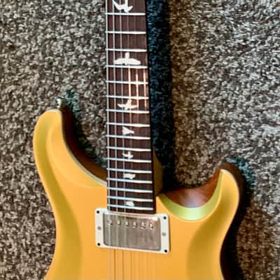 2022 Paul reed smith PRS USA Bolt-On CE 24 Satin Ltd - gold top electric guitar made in the usa image 2