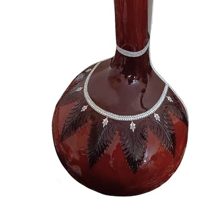 Female Tanpura Indian Brown Wood Tanpuri/Tanpura 4 String Musical Instruments Gift For For Professional Player and Beginners, Indian Tanpura image 7