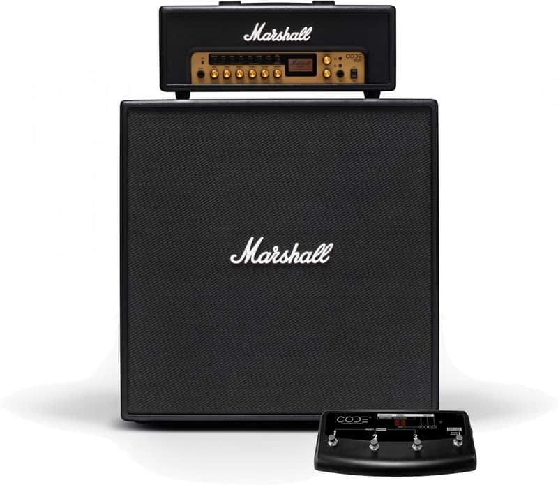 Marshall CODE100H with CODE412 Half Stack Deal inc Footcontroller image 1
