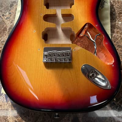 Warmoth Stratocaster Hardtail Body 2010's - Three color sunburst image 1