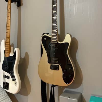 Fender Partscaster Tele Deluxe Chris Shiflett 2015-2025 - Shoreline Gold image 4