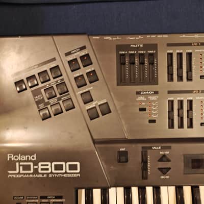 Roland JD-800 61-Key Programmable Synthesizer 1991 - 1995 - Carbon image 4