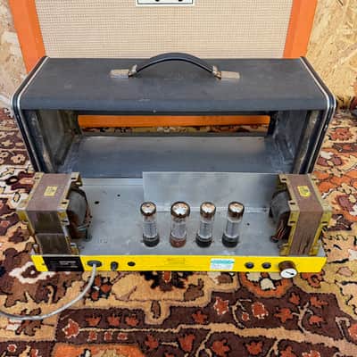 Vintage 1970s Carlsbro 100 Top *Partridge Transformers* Guitar Amplifier Head image 9