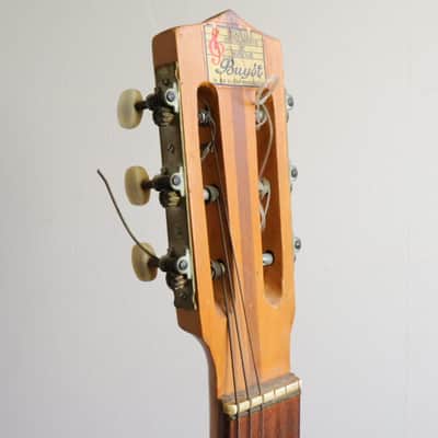 Vintage Italian Classical Guitar – c. 1930–1950 – Sicilian Works - SOLD AS-IS image 13