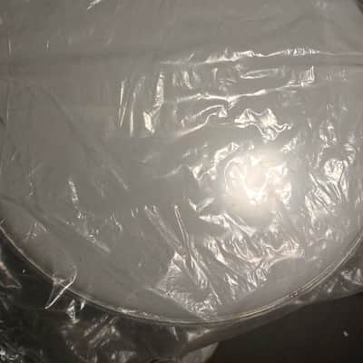 Ludwig Striders 15" Heavy White Drum Head 1980s - Smooth White image 1