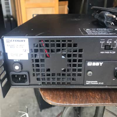 Crown CTs 2000 2-Channel 1000 WPC Power Amp With IEC and input connectors. Fresh Church Removal. (second listed) image 6