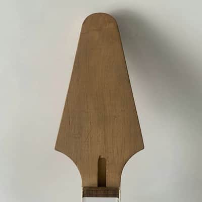 Maple Wood Guitar Flying V Style Neck, 22 Frets Rosewood Fretboard image 2