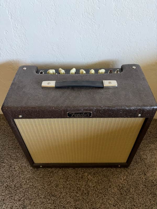 Fender Blues Junior IV FSR Limited Edition "Western" 15-Watt 1x12" Guitar Combo 2018 - 2021 Brown Western Tolex