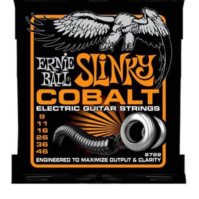 Ernie Ball EP02722 Cordes guitare électrique Cobalt 9-46 image 2