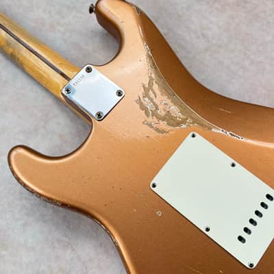 Fender Custom Shop 1956 Stratocaster Relic 2008 - Copper Metallic image 16