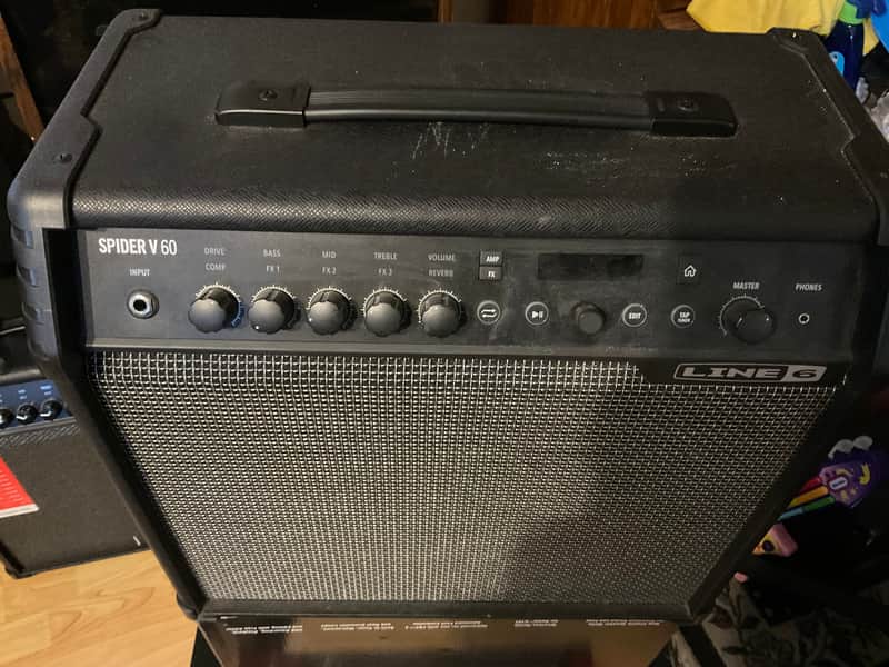 Line 6 Spider V 60 60-Watt 1x10" Digital Modeling Guitar Combo  - not working image 1