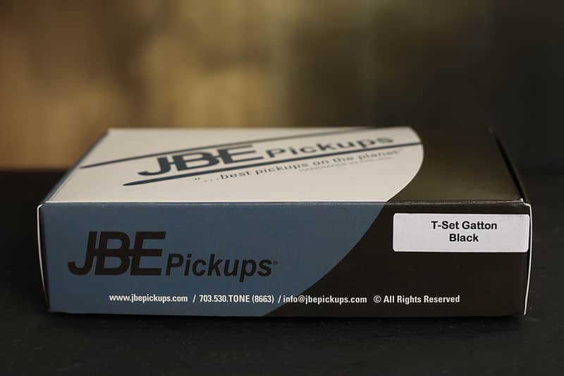 JBE Danny Gatton T Tele Telecaster Pickup Set BLACK (forrmerly Joe Barden) image 1