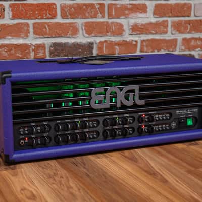 Engl Custom Shop Special Edition Founders Edition E670FE 5-Channel 100-watt all Tube Head with 6L6 Tubes Purple Bronco image 1