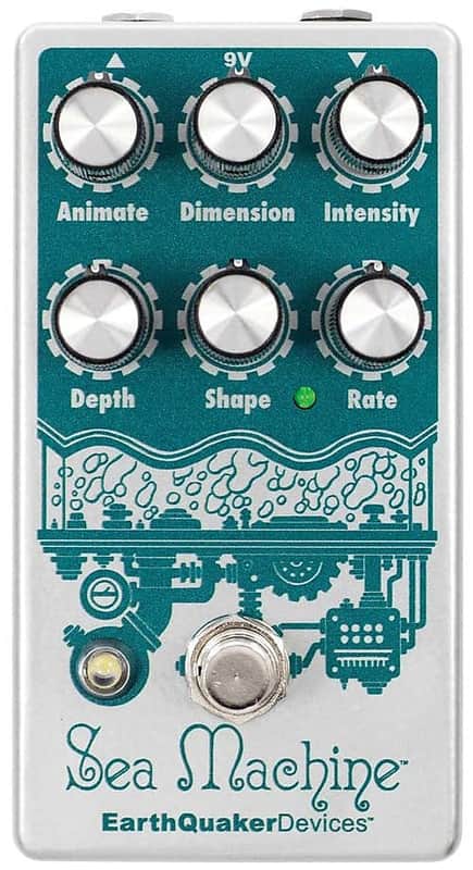 EarthQuaker Sea Machine v3 Mega Chorus Guitar Effect Pedal image 1