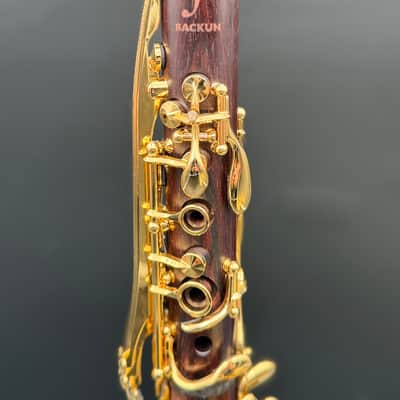 Backun Model F Professional Bb Clarinet Cocobolo with Gold Plated Keys image 20