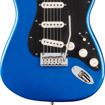 Fender American Ultra II Stratocaster Electric Guitar, Ebony Fingerboard,  Noble Blue image 1