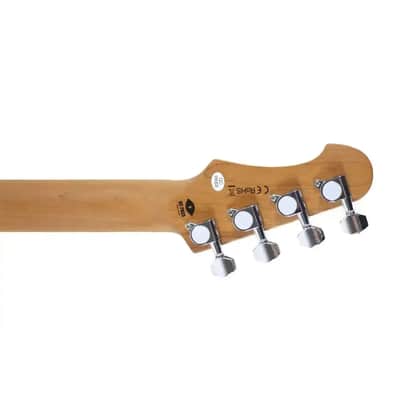 Flight Pathfinder BRG Green Solid Body Electric Baritone Ukulele image 7