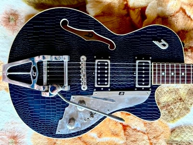 Duesenberg Starplayer TV Outlaw 2010s - Black Tolex image 1