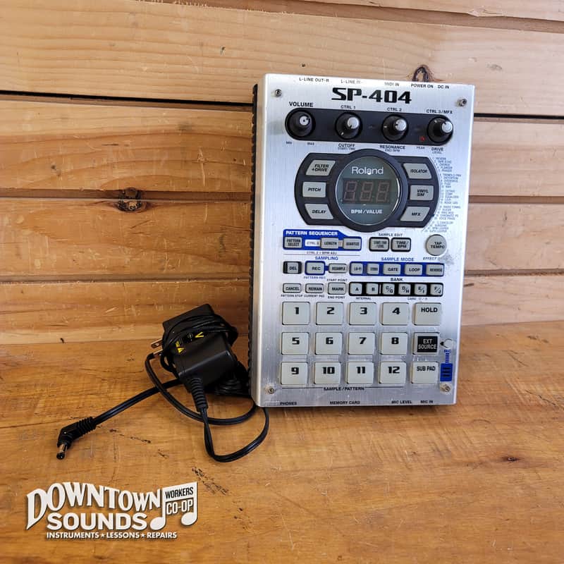Roland SP-404 Sampler with 1-Spot Power Adapter | Reverb