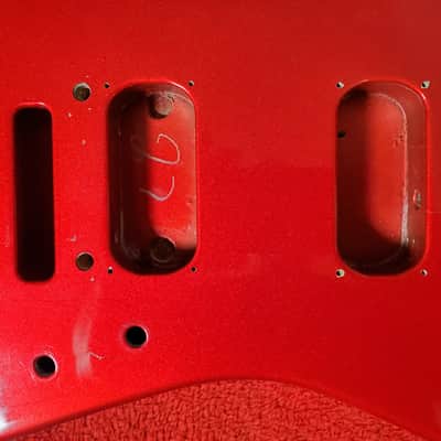 Kramer Condor Explorer 1984 - Candy Apple Red with "D" Neck Plate! image 14