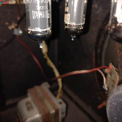 Vintage 60s SELMER VANGUARD 1x12 amp 1960s Mullard Brimar tubes image 11