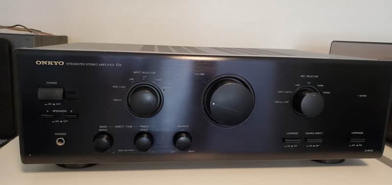 Vintage Stereo Integrated Amplifier Onkyo A-9510 image 1
