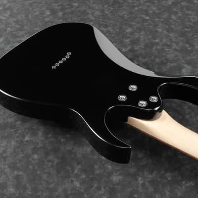Ibanez GRGM21L-BKN GIO RG miKro Electric Guitar 6-String Lefty - Black Night image 2