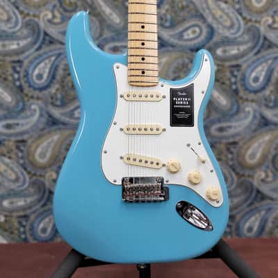 Fender Player II Stratocaster SSS Electric Guitar - Aquatone Blue image 1