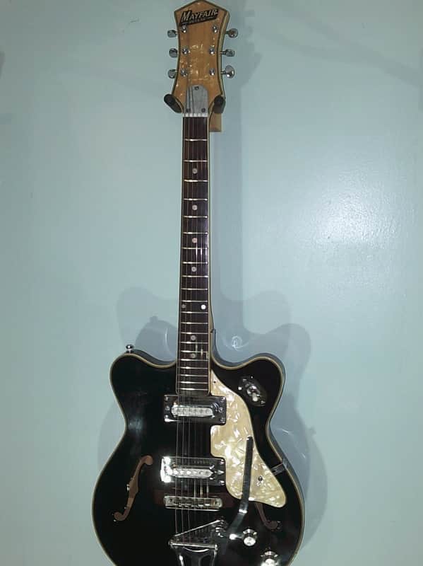 Mayfair Deluxe 339 copy 1960's Black Vintage 335 Japan image 1