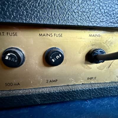 1969 Marshall small-box plexi 50w head image 7