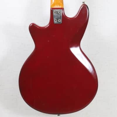 Framus Strato Super 5/155-52 Vintage Germany Electric Guitar 1967 Red - WOW! image 3