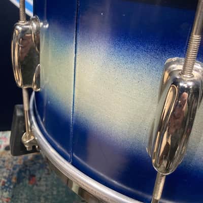 Slingerland - 7x14" No. 157 Snare Drum 1950's - Blue Duco, 8 Lugs, 3-Point, Calf Head (JL Sling #59) image 13